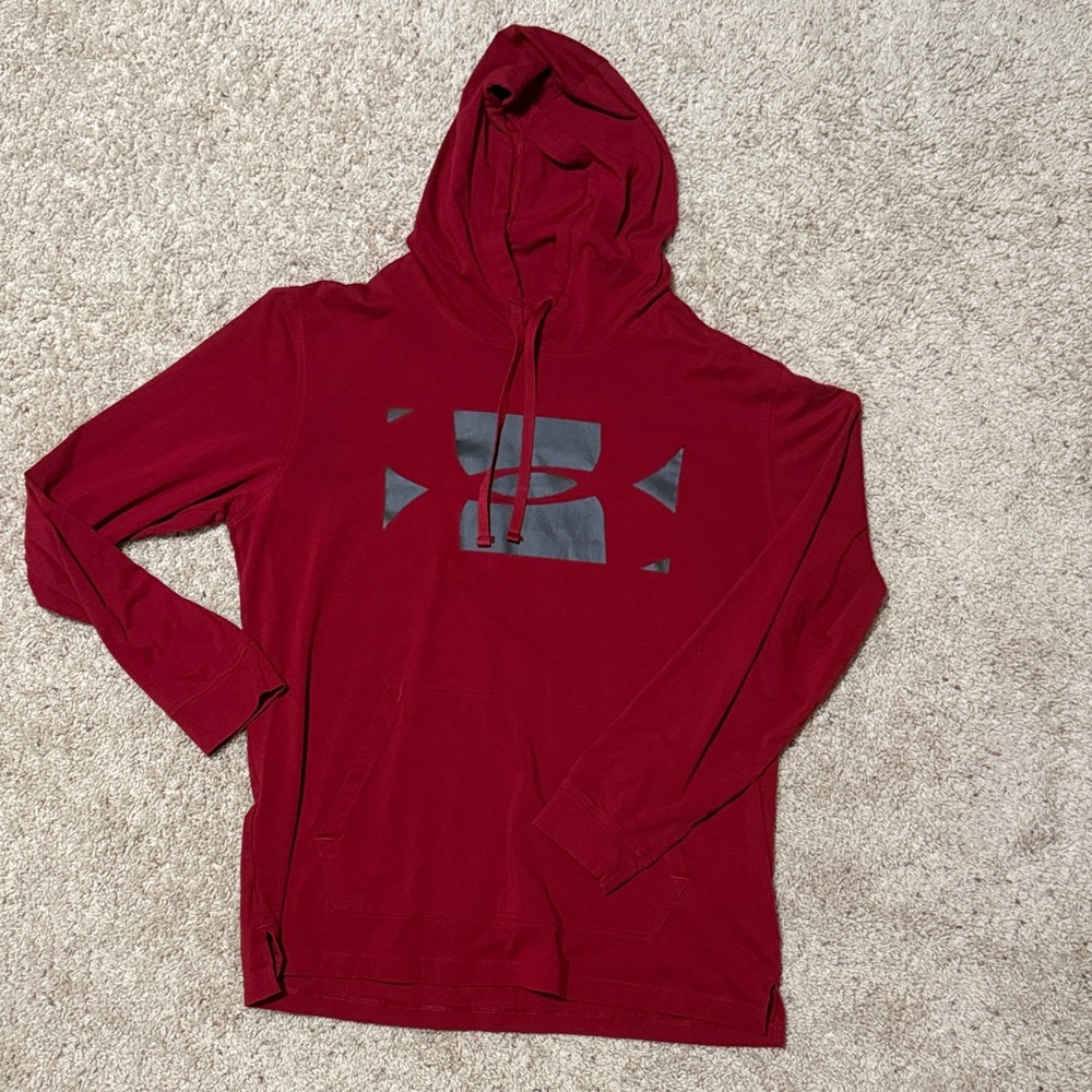 Under Armour Men's Burgundy Hoodie